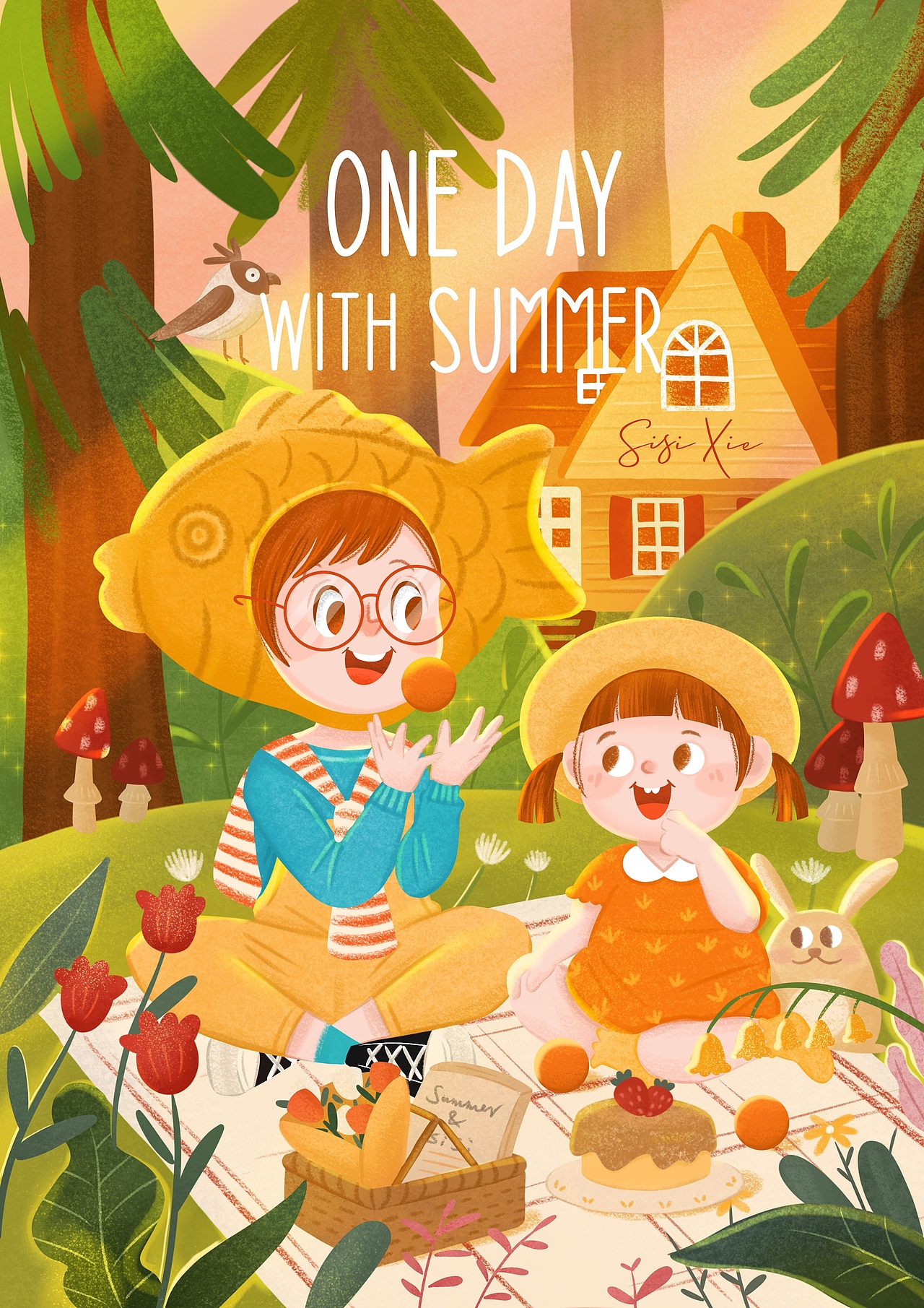 全職媽媽系列插畫??在你2歲那年，我開始為你畫畫（圖ZMjQ3MzUwOTQ0） - 兒童插畫 - 站酷設(shè)計(jì)師SummerMoon原創(chuàng)素材 - 站酷ZCOOL