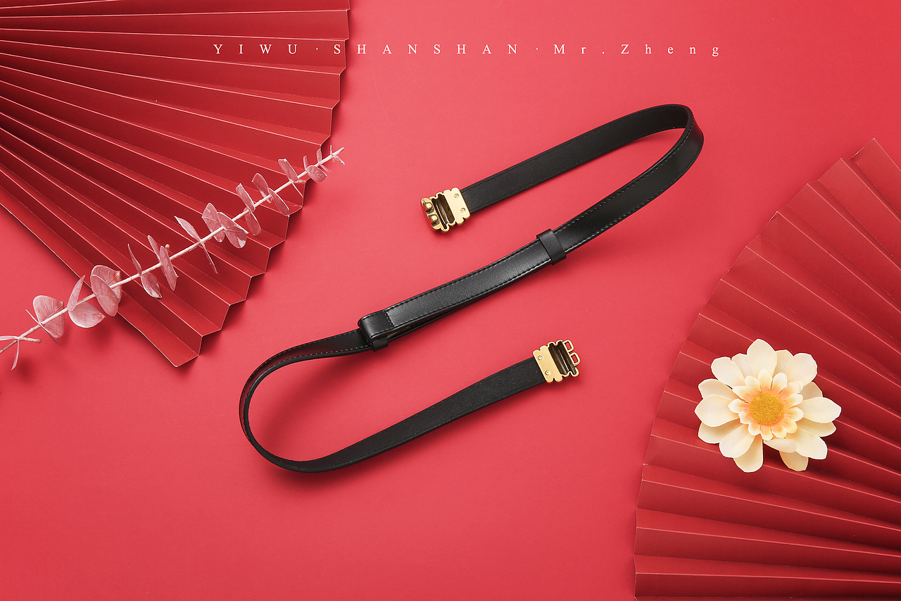 皮带 男、女款式 拍摄~