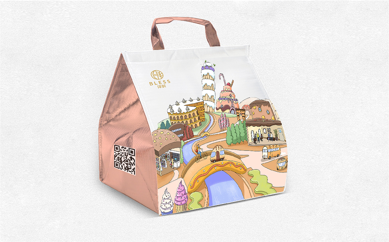 伴时bless-烘焙店（图ZMjAyMjcxNTc2） - 品牌 - 站酷设计师山东尚由菅会会原创素材 - 站酷ZCOOL