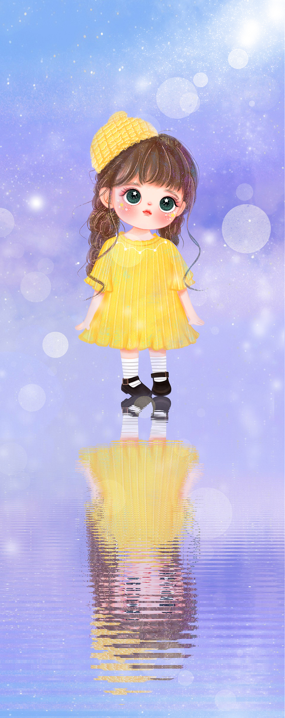 唯美女孩（图ZMjc3NTE0ODg0） - 创作习作 - 站酷设计师芯子菇凉原创素材 - 站酷ZCOOL