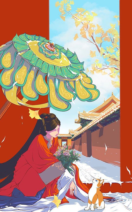 故宫插画