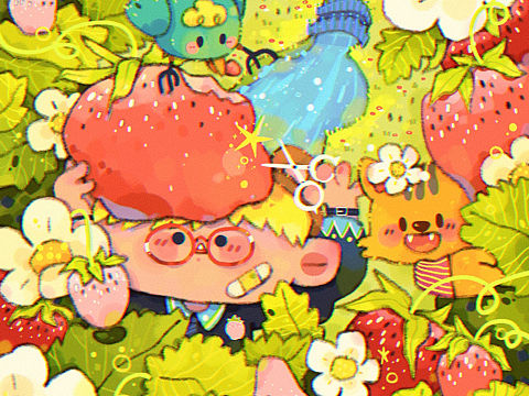 线条风插画