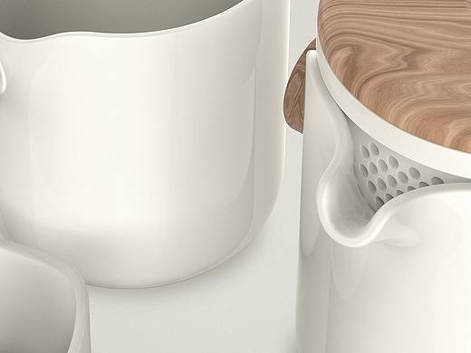 【旧物新悟】花口茶器 工业设计