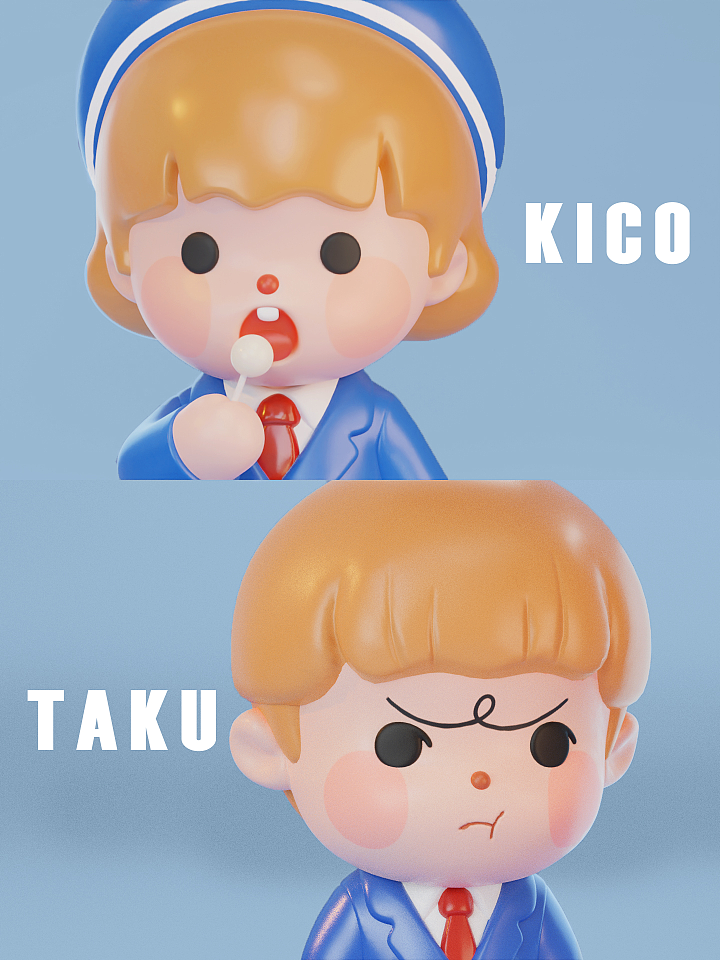 潮玩|KICO小妹妹的诞生记！（图ZMjc3ODAxMjc2） - 玩具 - 站酷设计师萌达布MoeDouble原创素材 - 站酷ZCOOL
