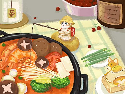 食物小场景