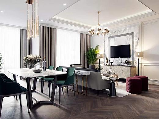 现代风格家装效果图