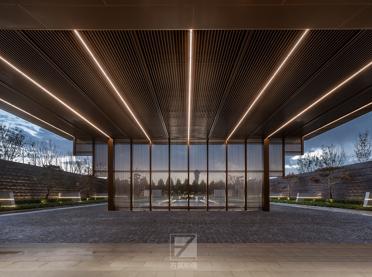 【上海方筑影星】--景观咸阳绿地澄境度假酒店（前场）