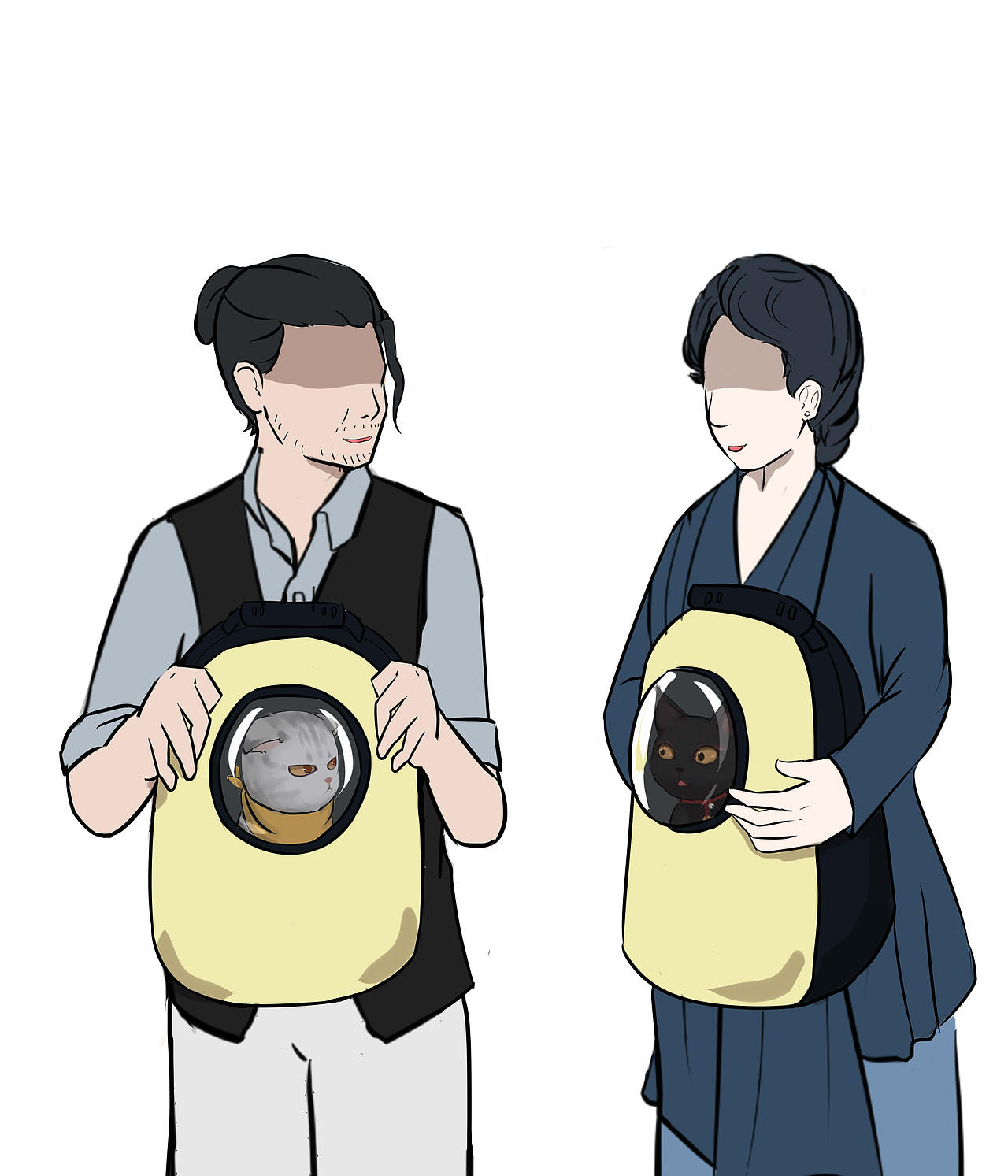 养猫不易，防火防盗防爸妈（图ZOTE0NTc3NjQ=） - 商业插画 - 站酷设计师喵弄原创素材 - 站酷ZCOOL