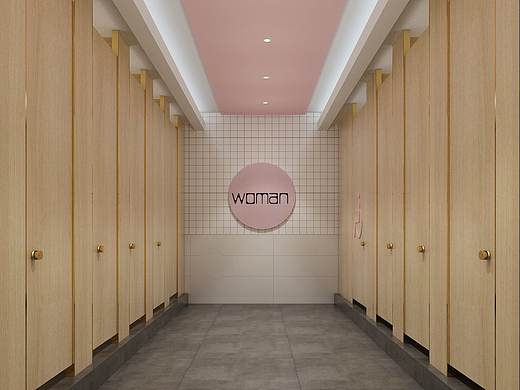 商场洗手间实际设计施工