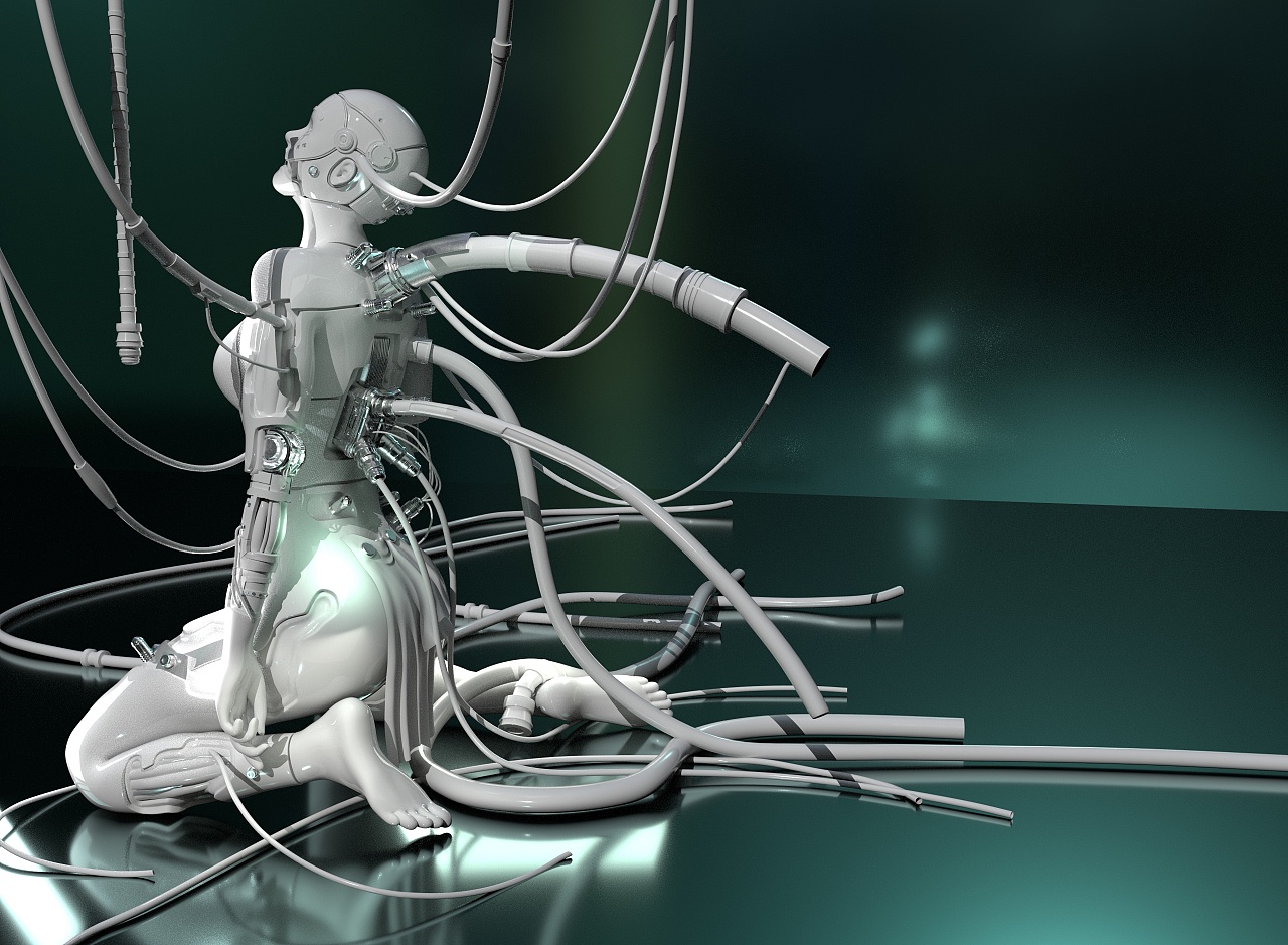 攻壳机动队临摹a站大佬作品