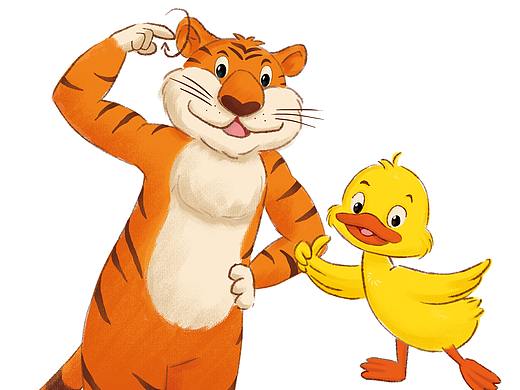 聪明虎和小调皮们