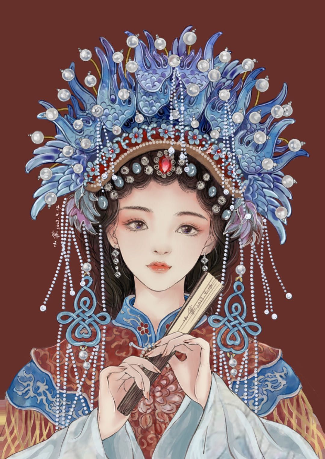 惊艳国潮风之贵妃醉酒