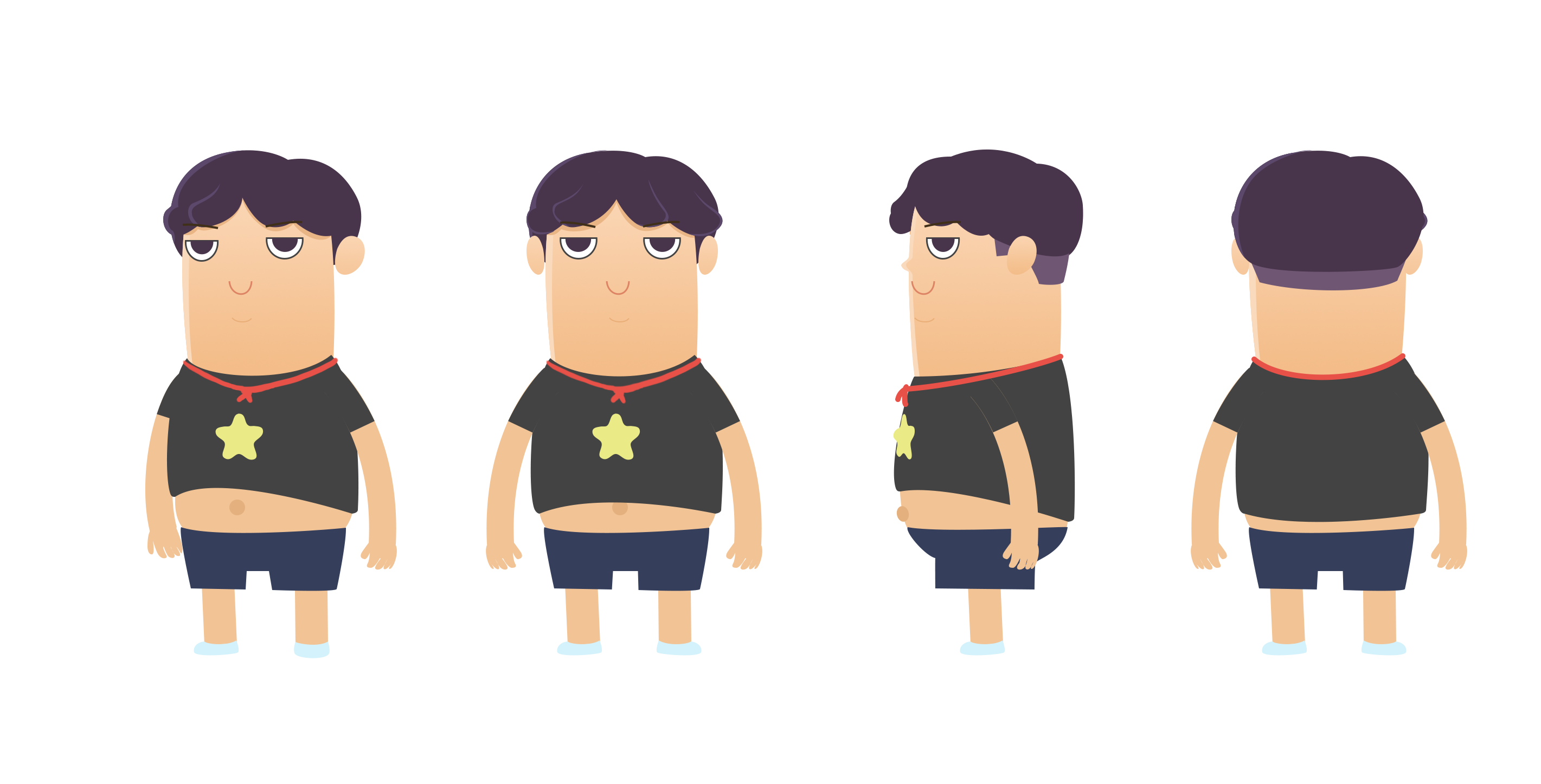 数学产品《趣味数学-hipai》角色设计与动态设计|动漫|其他动漫|xiao