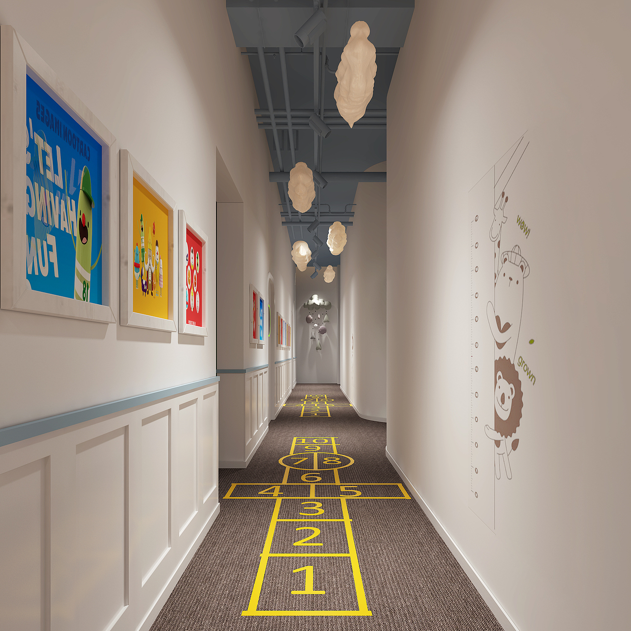 幼儿园教室_室内空间设计