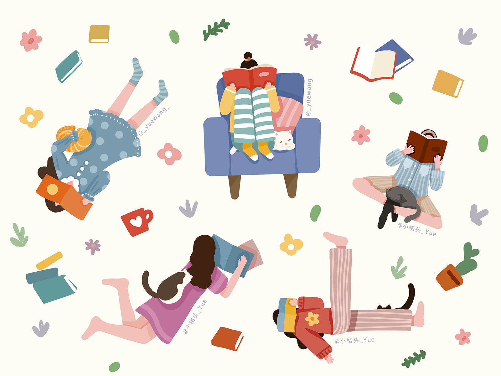 小桔頭的個人主頁（背景預(yù)覽） - 主頁背景設(shè)置 - 站酷設(shè)計師小桔頭原創(chuàng)素材 - 站酷ZCOOL