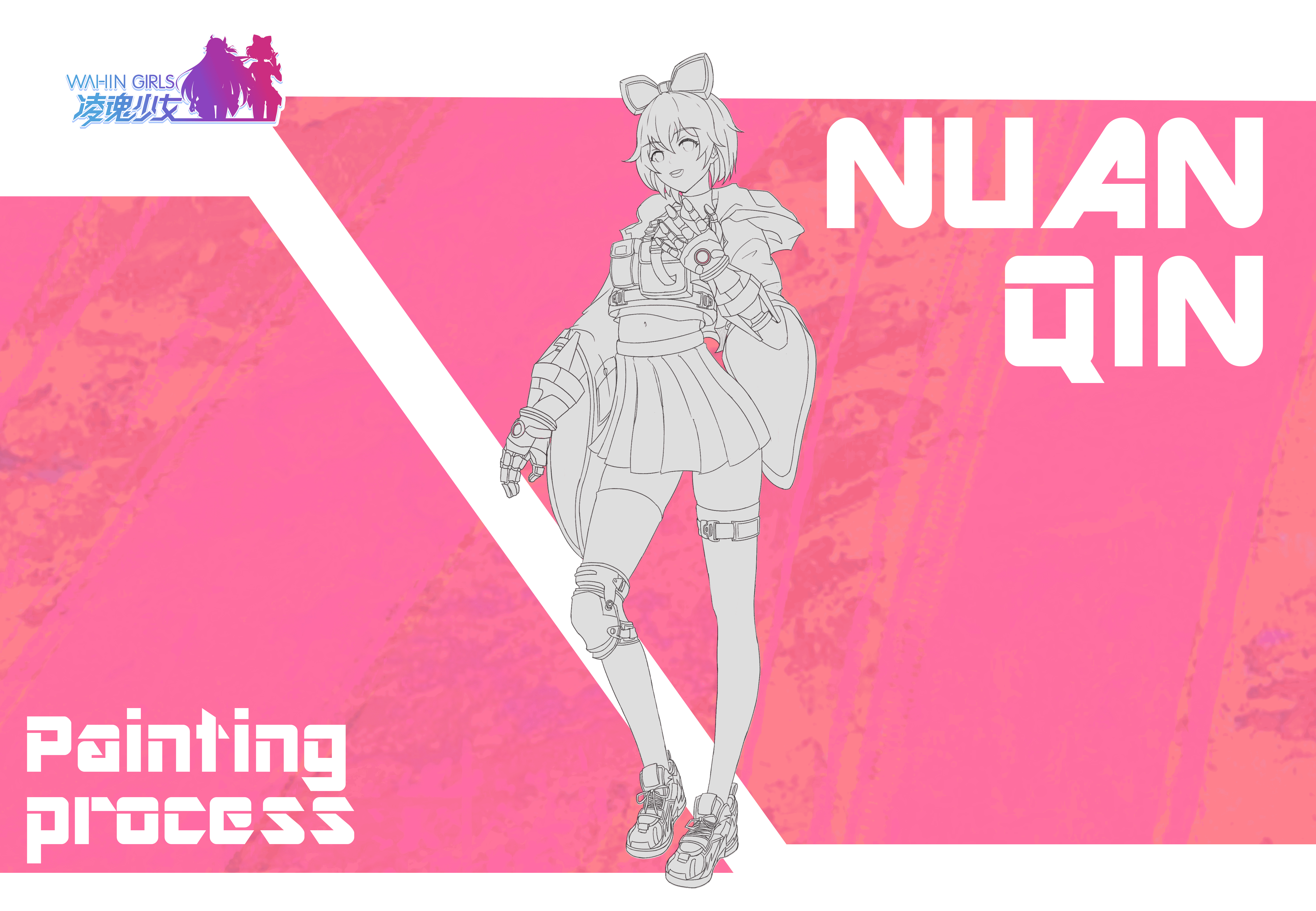 凌魂少女-华凌机动队（图ZMjAwMDAxNTMy） - IP形象 - 站酷设计师学画画的小铭A原创素材 - 站酷ZCOOL