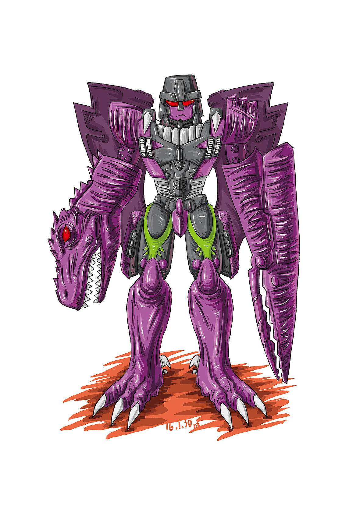 变形金刚-野兽战争（图ZNDIyMTg0MjA=） - 创作习作 - 站酷设计师柳君原创素材 - 站酷ZCOOL