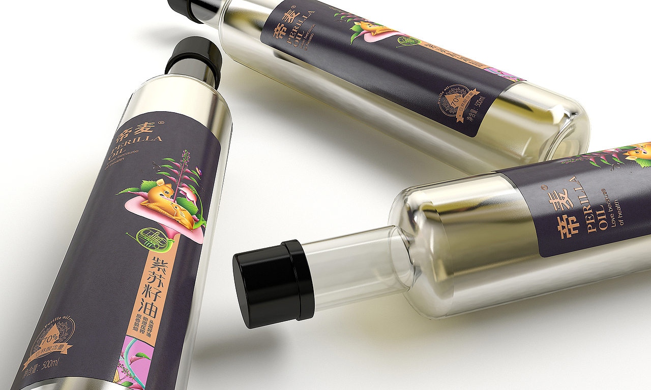 帝麦紫苏籽油——徐桂亮品牌设计