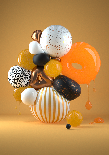 C4D OC渲染学习 噪点去不了（图ZMTc2NDY1NjE2） - 场景 - 站酷设计师知行合一格物致知原创素材 - 站酷ZCOOL