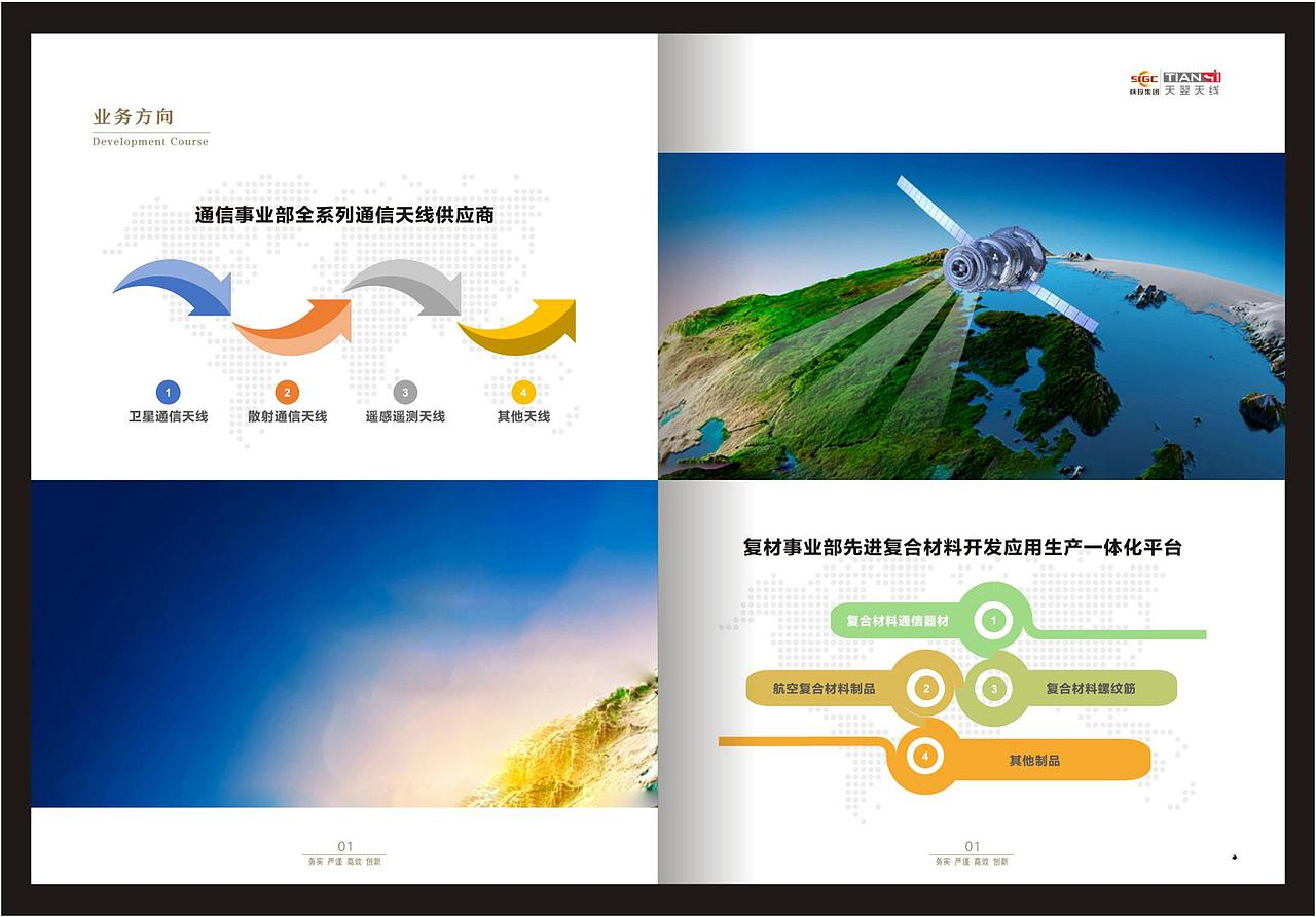 天翌天线画册（图ZMjE1MzU4NDk2） - 书籍/画册 - 站酷设计师白龙马设计原创素材 - 站酷ZCOOL