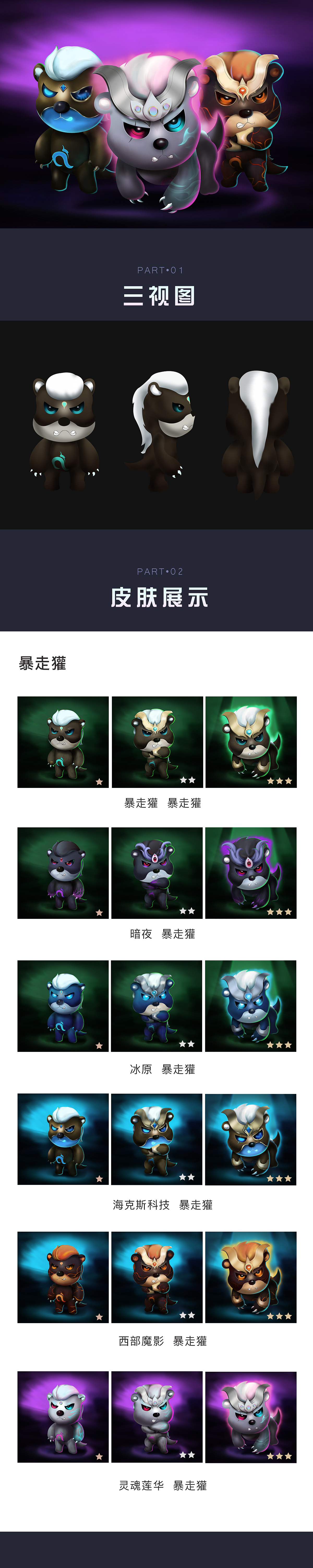 云顶之弈小小英雄——暴走獾（图ZMjE4MzQyMTAw） - IP形象 - 站酷设计师Lz_Han原创素材 - 站酷ZCOOL