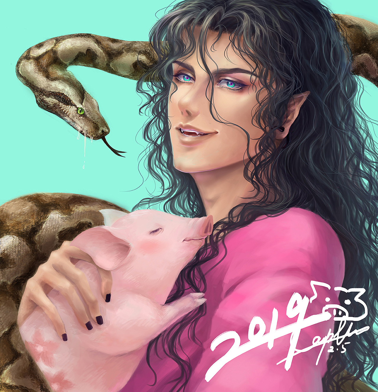 蛇男报喜小猪佩奇