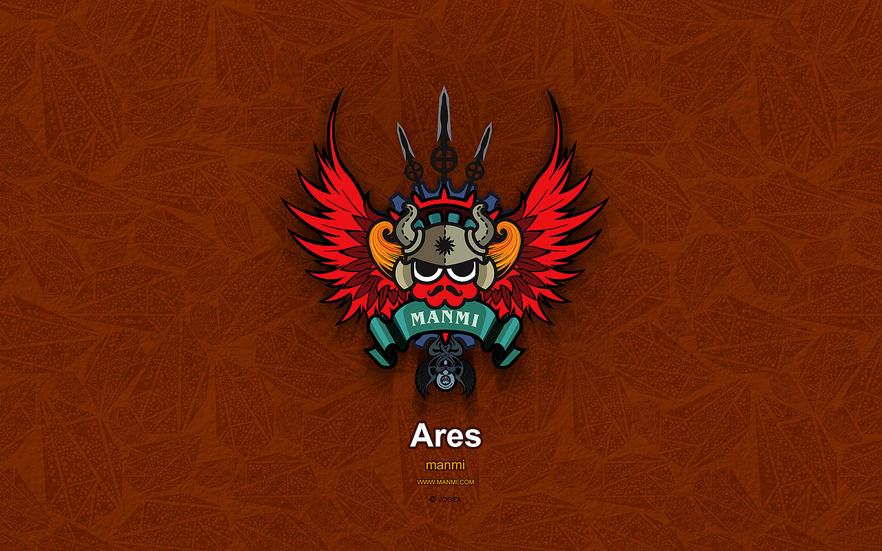 章小漫十二诸神系列壁纸（含pc壁纸、安卓壁纸、iPhone壁纸）（图ZNDM2MjYzNzY=） - 闪屏/壁纸 - 站酷设计师奉全文化原创素材 - 站酷ZCOOL