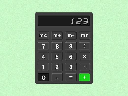 模仿计算器