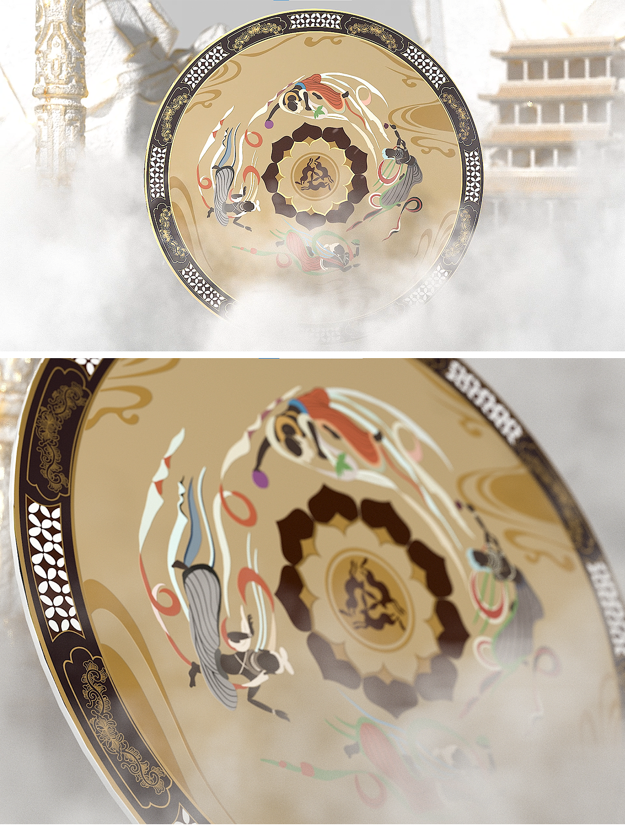 《觉色敦煌》文创陶瓷产品设计