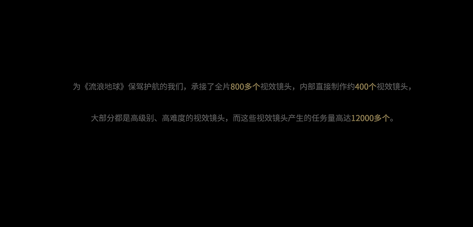 电影《流浪地球》视效花絮