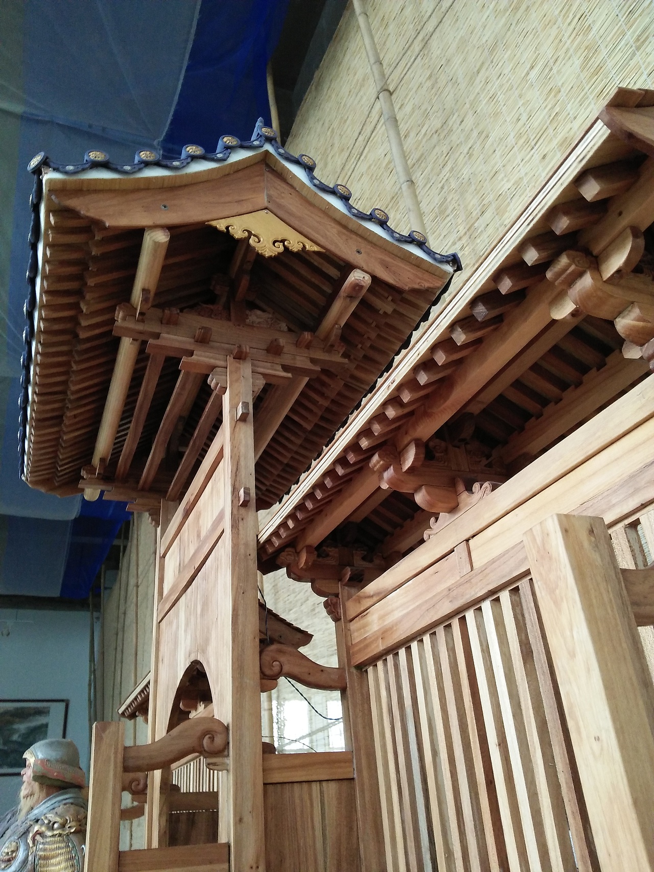 斗拱能够自锁的传统建筑模型（图ZMTkyMzgwMjM2） - 手办/模玩 - 站酷设计师塑说即墨原创素材 - 站酷ZCOOL