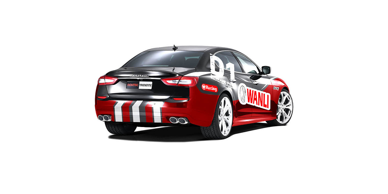 【平面设计】汽车车身拉花