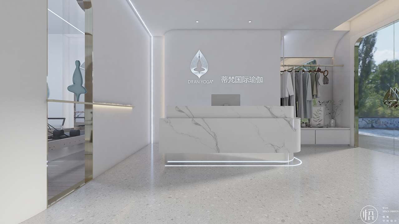 悟幾空間設計 | 蒂梵国际瑜伽（图ZMjQxNzEzMDEy） - 家装设计 - 站酷设计师悟几設計原创素材 - 站酷ZCOOL