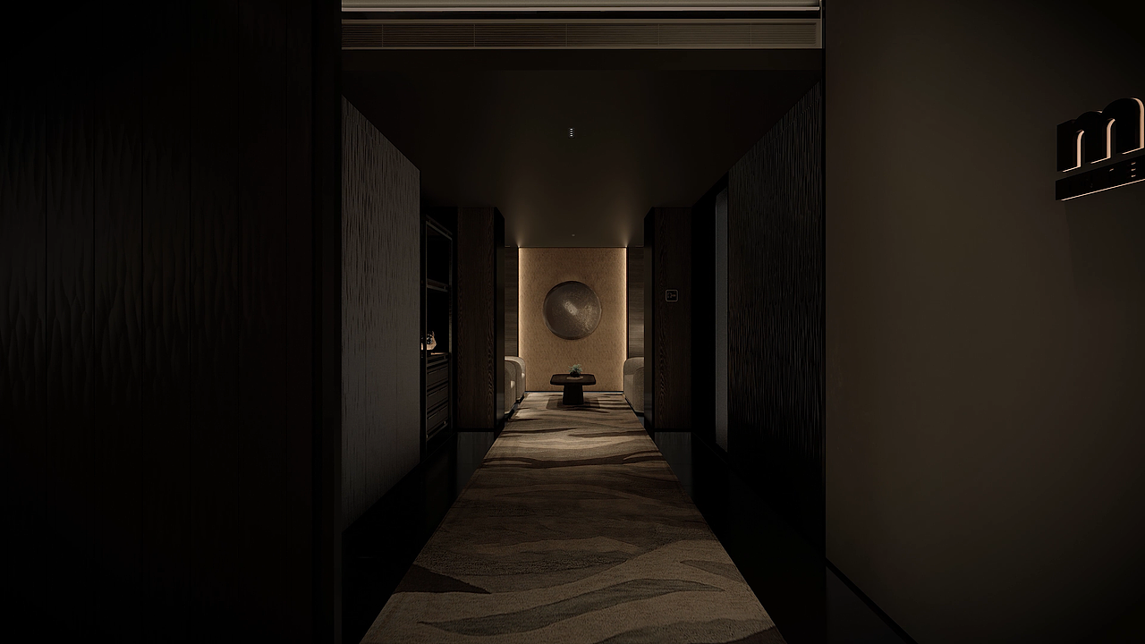 办公空间室内动画表现