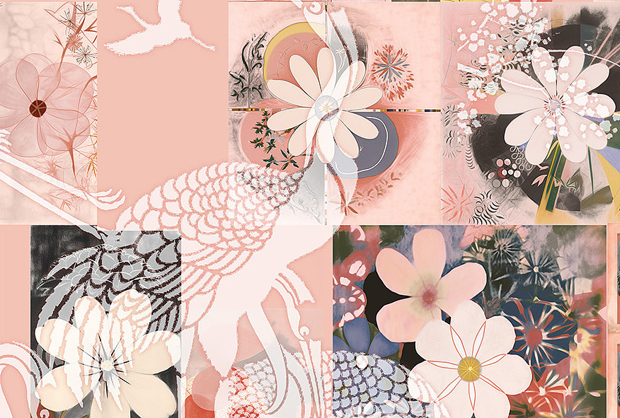 荆花雪月（图ZMzM4OTE2MjEy） - 图案 - 站酷设计师luhxf007原创素材 - 站酷ZCOOL