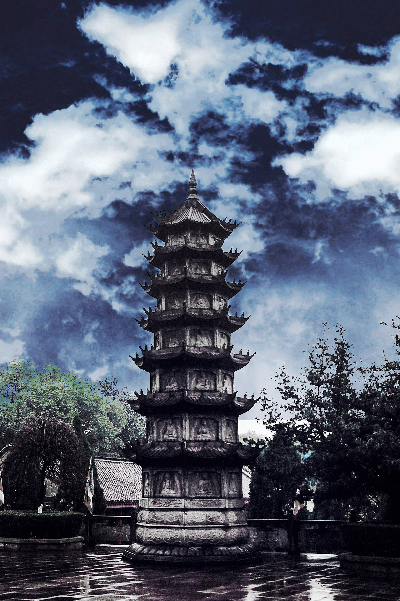 什么塔下