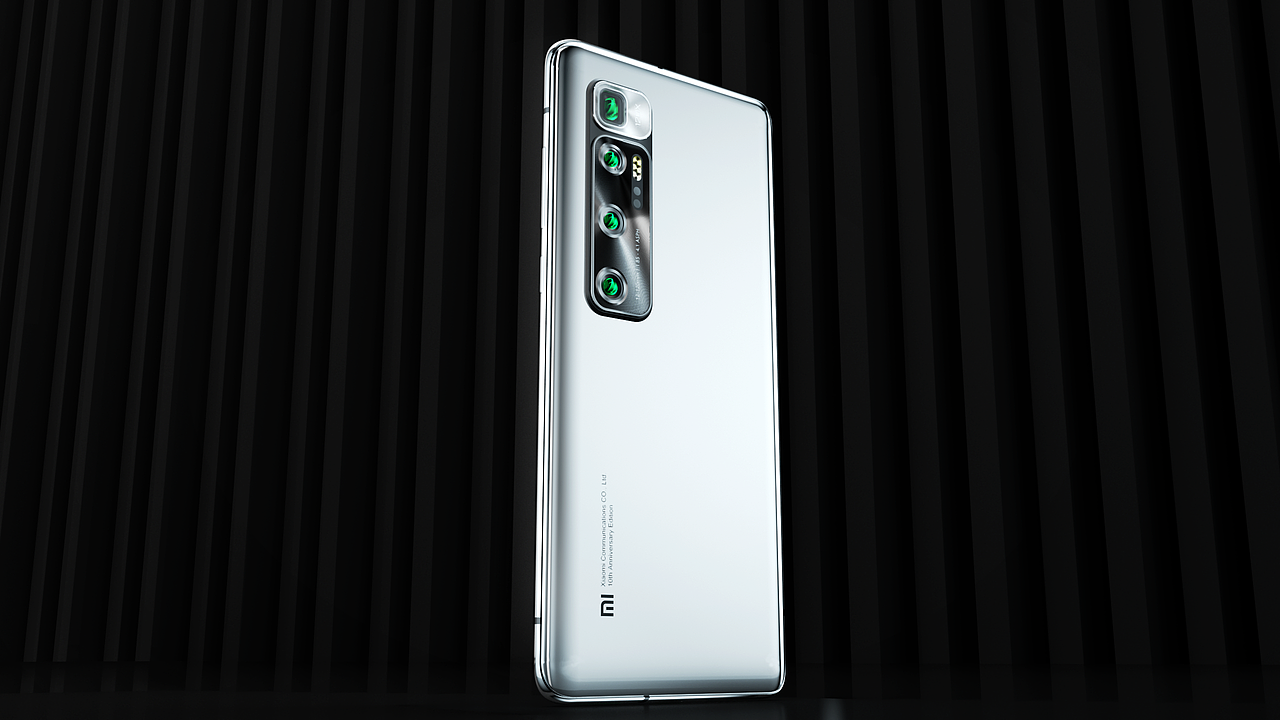 小米10至尊版三维渲染