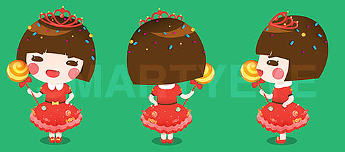 糖果星球（图ZMTM3OTU3Mjg=） - 商业插画 - 站酷设计师smartyeye原创素材 - 站酷ZCOOL