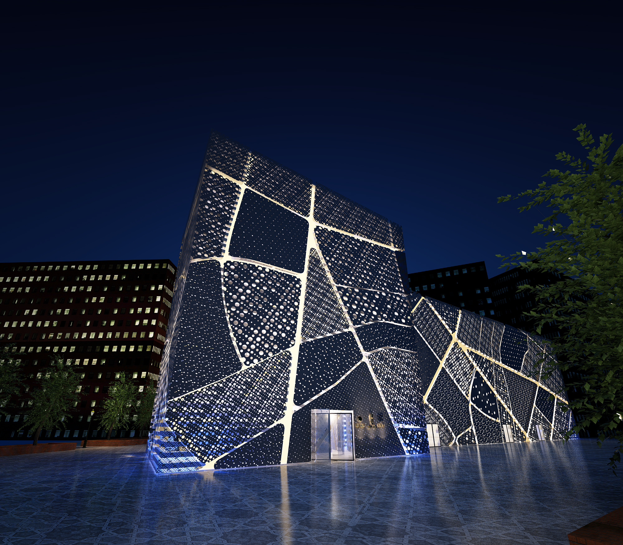 三维表现|三维|建筑/空间|xiaozhou_chen - 原创作品 - 站酷 (zcool)