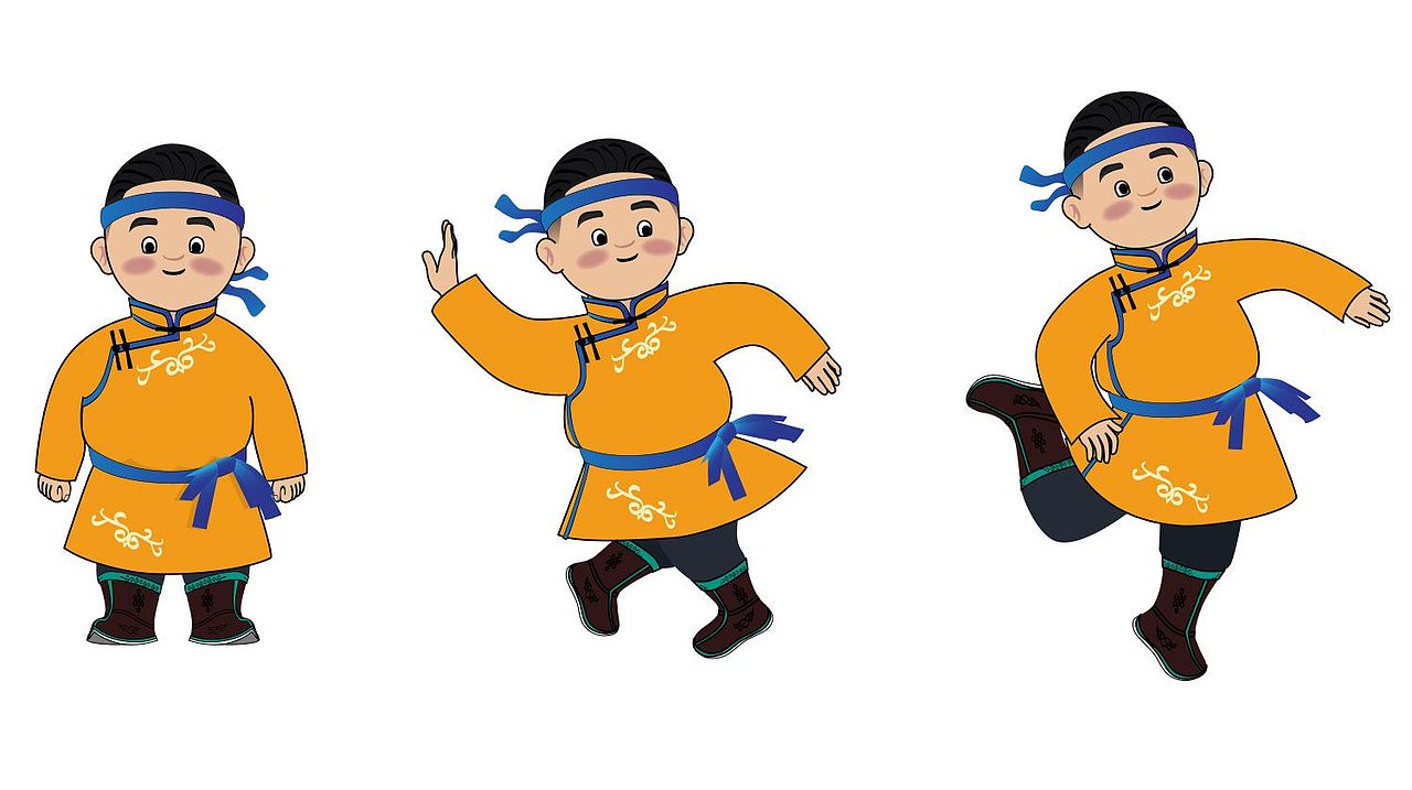 蒙古风格人物设计