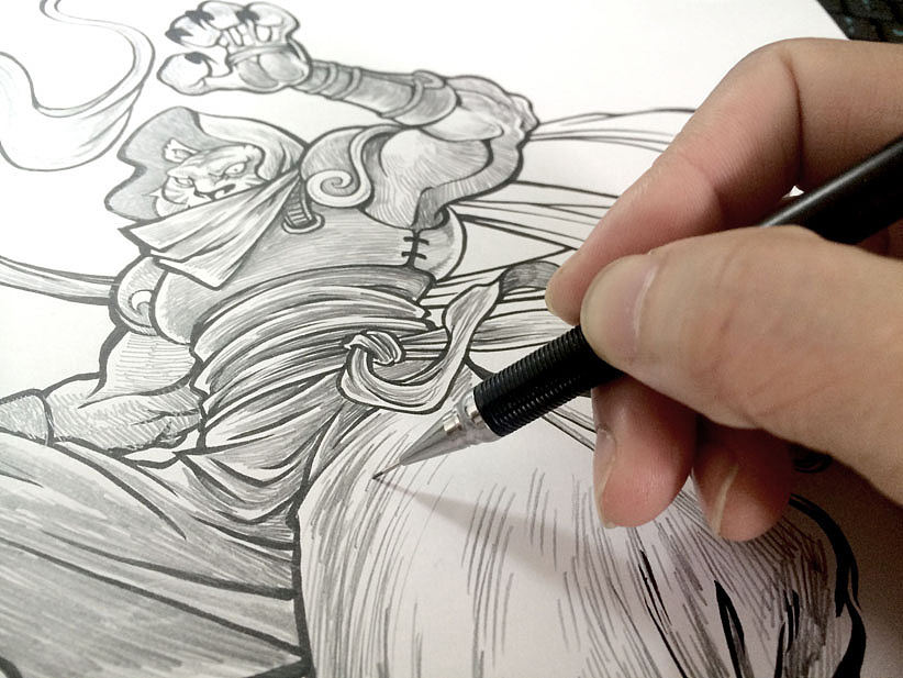 2016 鬼塚虎50周年系列插图（图ZNDYxODU1ODg=） - 商业插画 - 站酷设计师小泉原创素材 - 站酷ZCOOL