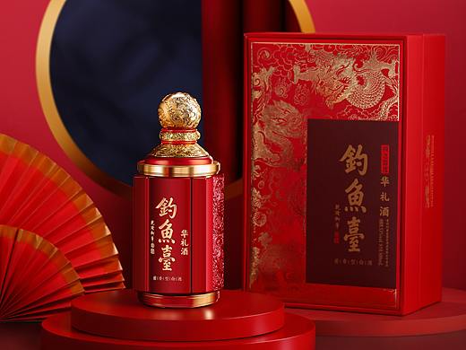 釣魚臺·华礼酒-白酒包装设计