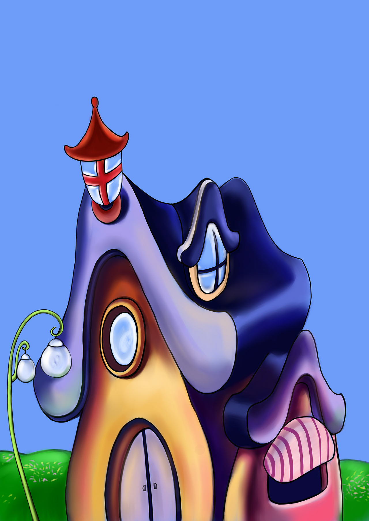 手绘插画作品（图ZNzQ4NDE3MDA=） - 创作习作 - 站酷设计师颠倒黑白1145原创素材 - 站酷ZCOOL