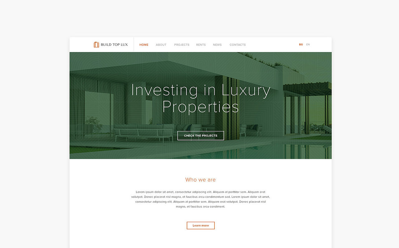 Build Top Lux品牌视觉形象设计（图ZOTI2ODU5Mjg=） - 企业官网 - 站酷设计师BHT博汇通创意原创素材 - 站酷ZCOOL