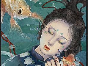 魚與美人（個(gè)人主頁(yè)-ZNDczNTgzMDQ=） - 創(chuàng)作習(xí)作 - 站酷設(shè)計(jì)師柰帶發(fā)修行原創(chuàng)素材 - 站酷ZCOOL