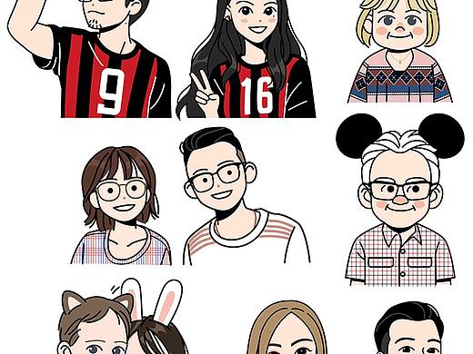 画头像(第6期)-简约清新可爱风