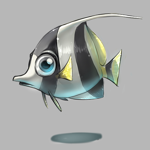 画鱼的小教程 （很长时间没用SAI画东西了 最近练练手 自己yy一下 后面有步骤 ）（图ZNDc1NzM2NA==） - 概念设定 - 站酷设计师磨叽的喵星人原创素材 - 站酷ZCOOL