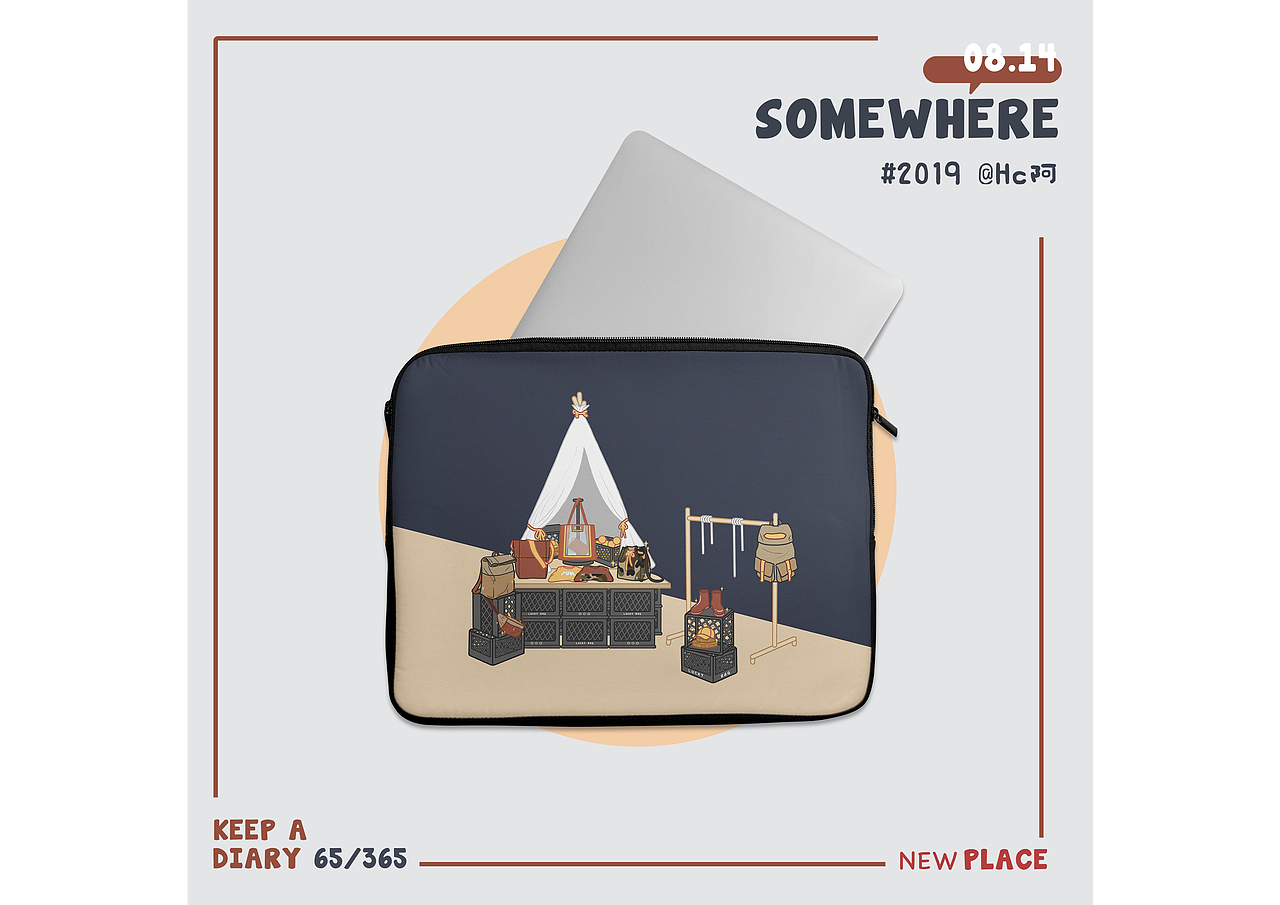 #SOMEWHERE#（图ZMTcyOTcxNjA4） - 创作习作 - 站酷设计师hc阿原创素材 - 站酷ZCOOL