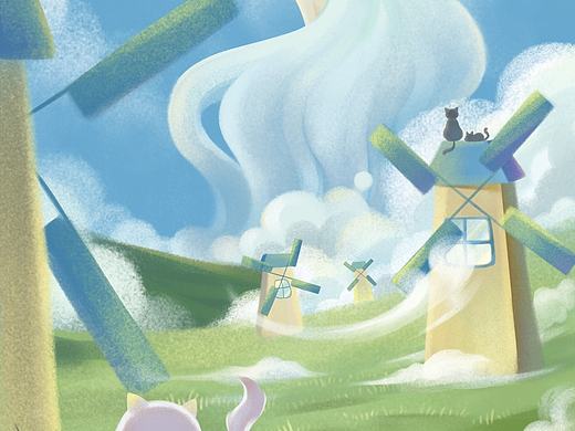 元素之子系列（一）（个人主页-ZNTU1Mzg0NjQ=） - 绘本 - 站酷设计师XF一Bobo原创素材 - 站酷ZCOOL