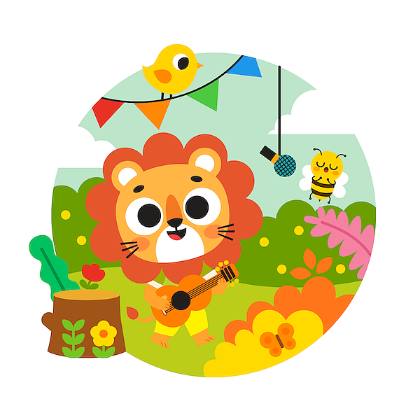 可爱的小动物们|插画|儿童插画|fifi_jin - 原创作品 - 站酷 (zcool)